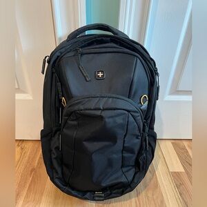 SwissGear Black and Gold Men's Backpack